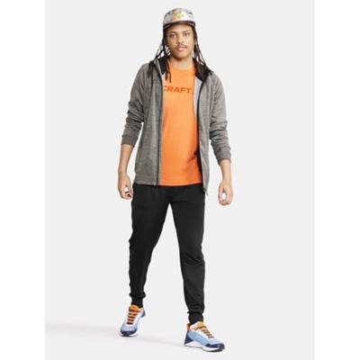 Craft 1909132 Adv Unify Fz Hood Men - Dk Grey Melange - XL