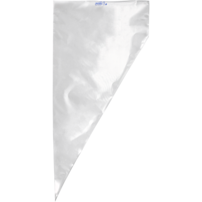 Spuitzak | comfort clear | 59x28cm | 75my | LDPE | transparant | 1000 stuks