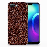 Huawei Honor 10 Siliconen Case Koffiebonen - thumbnail