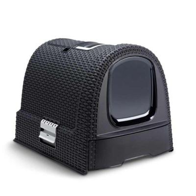 Kattenbak Curver Antraciet 51 x 38,5 x 39,5 cm Plastic (Plastic)