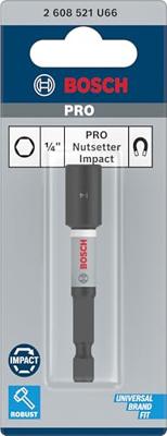 Bosch Accessoires PRO Nutsetter Impact | dop | 1/4" x 65 mm - 2608521U66 Bosch Accessoires PRO Nutsetter Impact | dop | 1/4" x 65 mm - 2608521U66