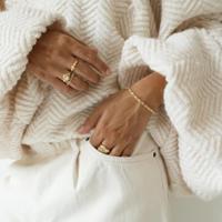 Dames ring 24KAE 124142Y/54 Gouden 14 - thumbnail