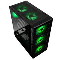 Kolink OBSERVATORY HF GB computerbehuizing Midi Tower Zwart - thumbnail