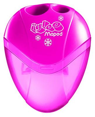 Maped potloodslijper igloo, 2 gaats, geassorteerde kleuren