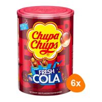 Chupa Chups - Lolly's Fresh Cola - 6x 100 stuks - thumbnail
