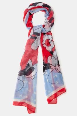 Ulla Popken Sjaal, Mickey Mouse motief - Grote Maten Ulla Popken Sjaal, Mickey Mouse motief - Grote Maten