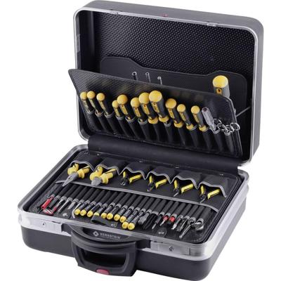 BERNSTEIN Tools for Electronics Gereedschapskoffer (gevuld) 63-delig Electricien