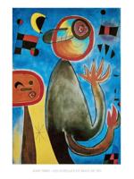 Kunstdruk Joan Miro - Les echelles en roue 60x80cm - thumbnail
