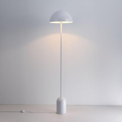 Staande lamp Avela bianco - E27-fitting - 25W - Mushroomlamp - Paddenstoel - Metaal - IP20 voor binnen