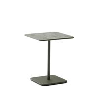 Kave Home Outdoor Bistrotafel 'Brai' Staal, 70 x 70cm, kleur Donkergroen - thumbnail