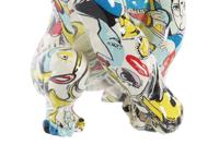 Decoratieve figuren DKD Home Decor 14 x 13 x 22 cm Multicolour Gorilla Modern - thumbnail