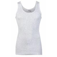 Heren hemd antraciet - Katoenen onderhemd - Singlet grijs - thumbnail