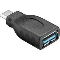 USB 3.2 GEN 1 (USB 3.0) Adapter - USB-C naar USB-A - 5Gbit/s - USB adapter - Zwart - thumbnail