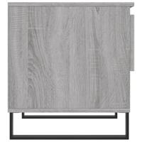 Salontafels 2 st 50x46x50 cm bewerkt hout grijs sonoma eiken - thumbnail