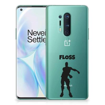 OnePlus 8 Pro Telefoonhoesje met Naam Floss OnePlus 8 Pro Telefoonhoesje met Naam Floss