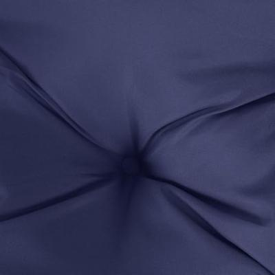 VidaXL Tuinbankkussens 2 st 200x50x7 cm oxford stof marineblauw