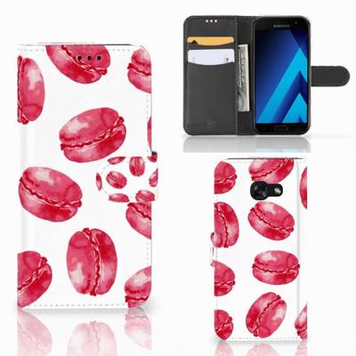 Samsung Galaxy A5 2017 | Book Cover | Pink Macarons Samsung Galaxy A5 2017 | Book Cover | Pink Macarons