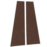 Auralex SonoSuede Trapezoid Panel Left Brown absorber (per stuk) - thumbnail