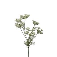 Roberts Collection Kunstbloem dille 80cm wit - thumbnail