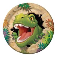 Haza Witbaard Dino bordjes, 8st. - thumbnail