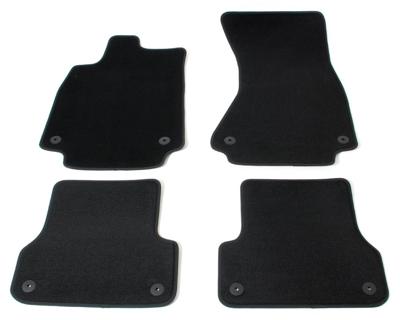 Automatten op maat - zwart velours - Audi A6 C7 vanaf 2012 Automatten op maat - zwart velours - Audi A6 C7 vanaf 2012