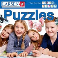 Selecta Larsen legpuzzel reis naar de maan - ruimtevaart apollo 11, 50st. - thumbnail
