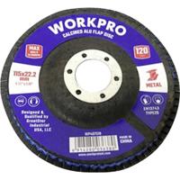 WorkPro WP407519 Lamellenschuurschijf Diameter 115 mm Boordiameter 22.2 mm 10 stuk(s) - thumbnail