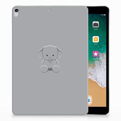 Apple iPad Pro 10.5 Tablet Back Cover Grijs Baby Olifant