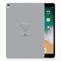Apple iPad Pro 10.5 Tablet Back Cover Grijs Baby Olifant - thumbnail