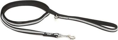 Julius-K9 IDC® nylon lijn - met handvat - Zwart Julius-K9 IDC® nylon lijn - met handvat - Zwart