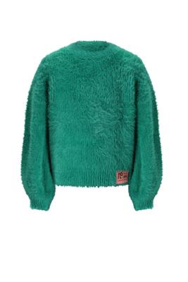 NoNo winter sweater meisjes - groen - Kate - gebreid, zacht, fluffy