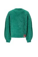 NoNo winter sweater meisjes - groen - Kate - gebreid, zacht, fluffy - thumbnail