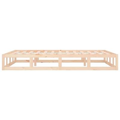 Bedframe massief hout 140x190 cm - thumbnail