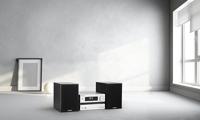 Kenwood M-720DAB home audio set Home audio-microsysteem Zwart, Zilver 25 W - thumbnail