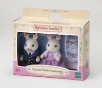 Actiefiguur Sylvanian Families 5190 Grandparents Rabbit Chocolate - thumbnail
