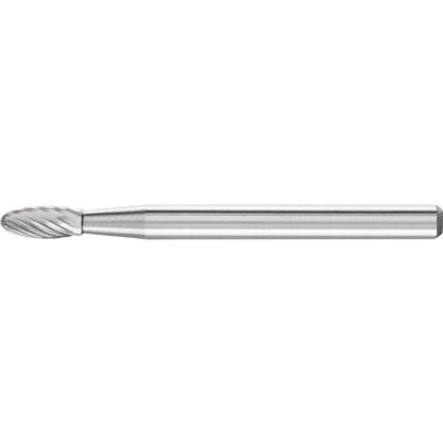 PFERD TOOLS 21202553 Freesstift Vlam Lengte 37 mm Afmeting, Ø 3 mm Werklengte 7 mm Schachtdiameter 3 mm