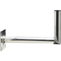 Schwaiger WAH45A001 Satelliet-wandbeugel Afstand tot de wand: 45 cm Geschikt voor schotelgrootte: Ø 60 - 90 cm Zilver - thumbnail