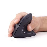 Gembird MUSW-ERGO-01 Ergonomische muis Radiografisch Optisch Zwart 6 Toetsen 1600 dpi Ergonomisch - thumbnail