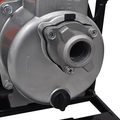 VidaXL Waterpomp benzine 2-taks 1,2 kw 0,95 l