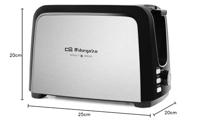 Broodrooster Orbegozo 17620 750 W - thumbnail