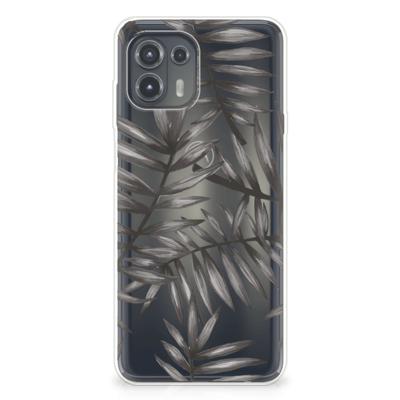Motorola Edge 20 Lite | TPU Case | Leaves Grey Motorola Edge 20 Lite | TPU Case | Leaves Grey
