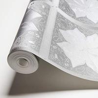 AS Creation Karl Lagerfeld Grijs behang | 378455 - thumbnail