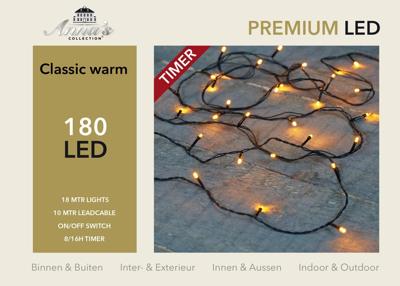 Kerstverlichting buiten 180 lampjes 18 meter LED Anna's Collection - Annas collection Kerstverlichting buiten 180 lampjes 18 meter LED Anna's Collection - Annas collection
