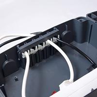 LogiLink Zubehör Kabel LPS223 Kabelbehuizing 115 x 320 x 210 Kunststof Grijs 1 stuk(s) - thumbnail