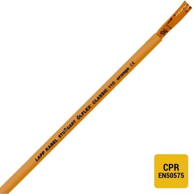 LAPP ÖLFLEX® CLASSIC 110 ORANGE Stuurstroomkabel 3 G 1 mm² Oranje 19701/1000 1000 m LAPP ÖLFLEX® CLASSIC 110 ORANGE Stuurstroomkabel 3 G 1 mm² Oranje 19701/1000 1000 m
