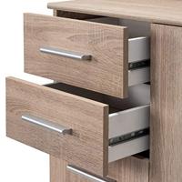 Dressoir Alba MDF-Eiken 107x75x35cm - thumbnail