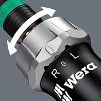 Wera 816 RA Werkplaats Ratelschroevendraaier 1/4 (6.3 mm) DIN 3126, DIN ISO 1173 - thumbnail