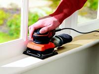 BLACK+DECKER KA450 220W 1/4 vel Vlakschuurmachine | 1x Schuurgaas | Stofopvangzak - KA450-QS - thumbnail