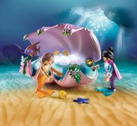 Playmobil 70095 Nachtlamp in schelp met meerminnen - thumbnail