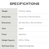 Nemo Moonlite Reclining Stoel Lagoon - thumbnail